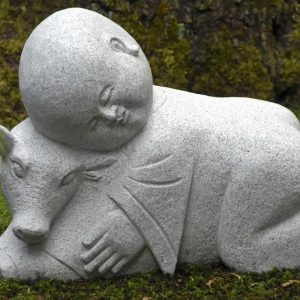 Bodhisattva mit Kuh